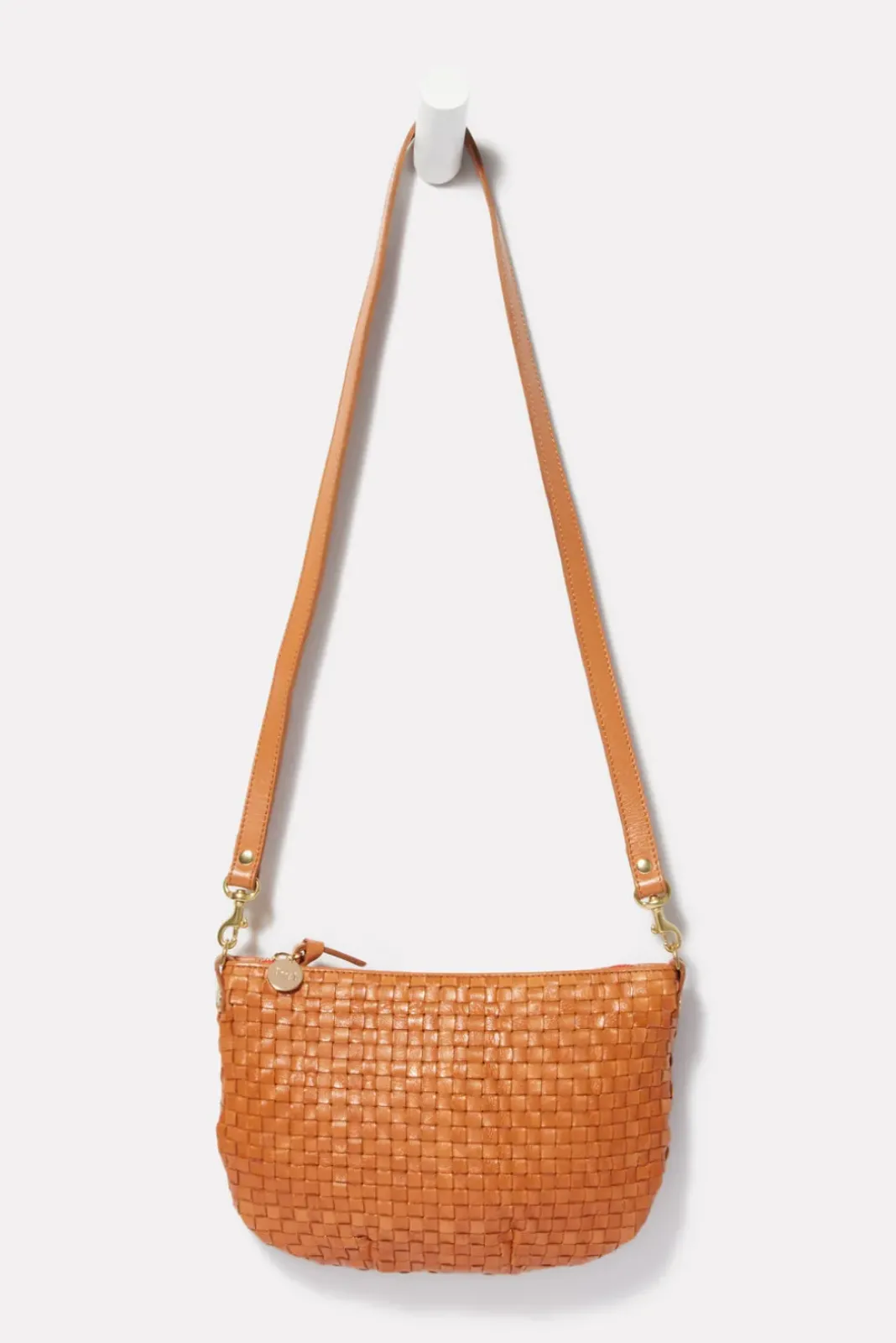 Bags<CLARE V. Petit Moyen Messenger Naturalwovencheck
