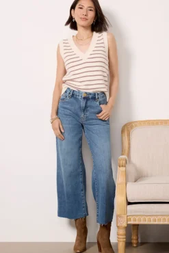 Jeans<KUT FROM THE KLOTH Petite Meg Wide Leg Gripping