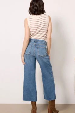 Jeans<KUT FROM THE KLOTH Petite Meg Wide Leg Gripping