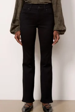 Jeans<KUT FROM THE KLOTH Petite Natalie Bootcut Black