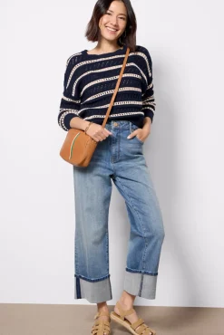 Jeans<KUT FROM THE KLOTH Petite Sienna Wide Cuff Cuddle