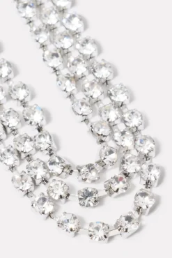 Jewelry<EVEREVE Pia Pave Party Earring Silver