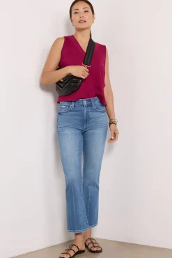 Tops & Tees<STATESIDE Pima Slub Tank Berry