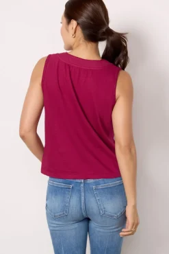 Tops & Tees<STATESIDE Pima Slub Tank Berry