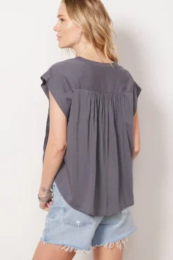 Tops & Tees<SPLENDID Pina Lace Top Lead