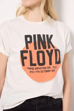 Tops & Tees<RETRO BRAND BLACK LABEL Pink Floyd Tee White