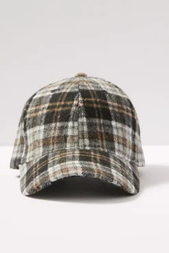 Hats<EVEREVE Baseball Hat Plaid