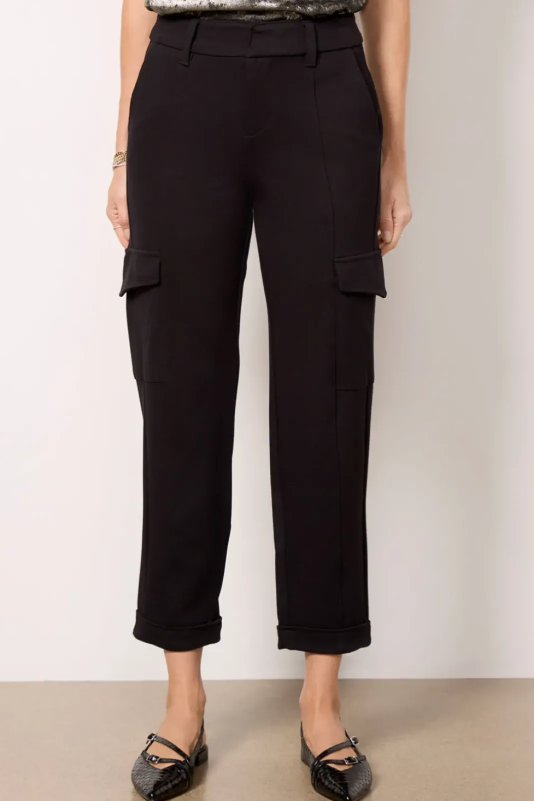 Pants & Leggings<SANCTUARY Ponte Cargo Black