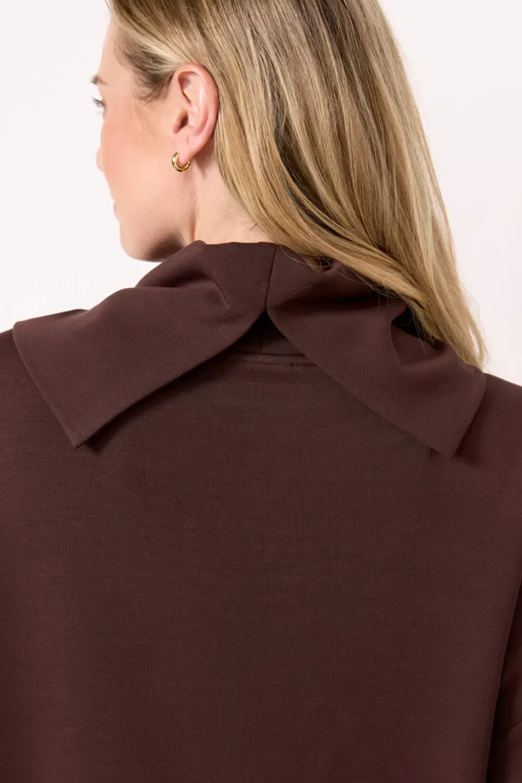 Matching Sets|Sweatshirts<VARLEY Priya Longline Sweatshirt Coffeebean