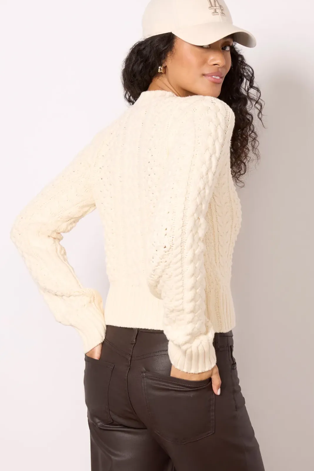 Sweaters<PISTOLA Quinn Pullover Ivory