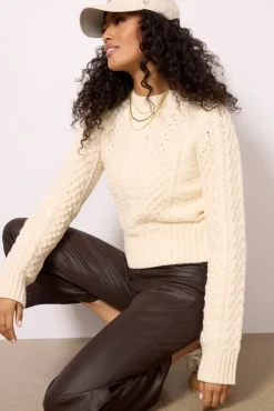 Sweaters<PISTOLA Quinn Pullover Ivory