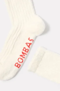 Socks<BOMBAS Ragg Randomfeed Half Calf Cream