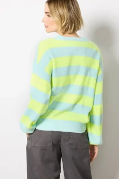 Sweaters<AMERICAN VINTAGE Raxow Cardigan Jaunefluorayecrystal