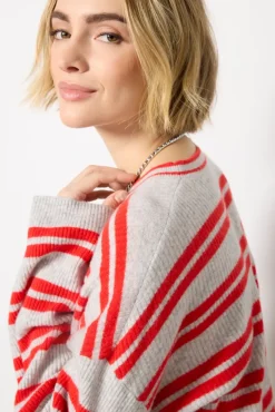 Sweaters<AMERICAN VINTAGE Raxow Pocket Pullover Grisrayuresfraise