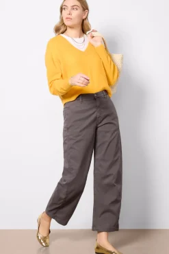 Sweaters<AMERICAN VINTAGE Raxow V-Neck Sweater Nectarine