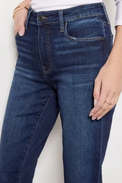 Jeans<KUT FROM THE KLOTH Reese High Rise Fab Ab Ankle Straight Enchantment