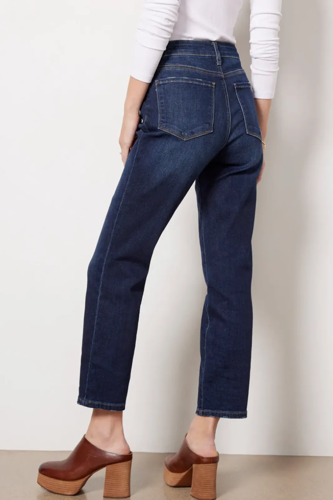 Jeans<KUT FROM THE KLOTH Reese High Rise Fab Ab Ankle Straight Enchantment