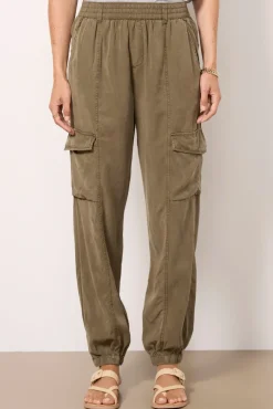 Pants & Leggings<SANCTUARY Relaxed Rebel Pant Burntolive