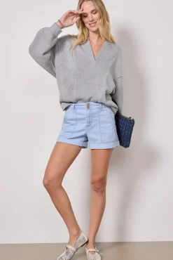 Shorts & Cutoffs<SANCTUARY Renegade Short in Hybrid Twill Ultrapale