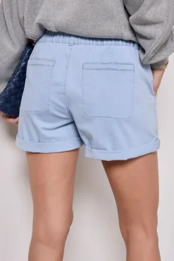 Shorts & Cutoffs<SANCTUARY Renegade Short in Hybrid Twill Ultrapale