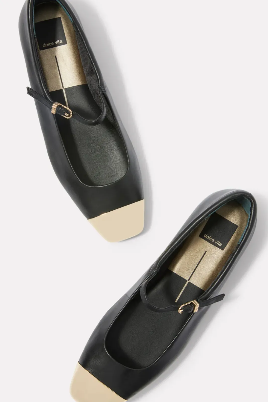 Shoes<DOLCE VITA Reyes Toe Cap Black