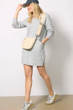Dresses<EVEREVE Rhodes Sweatshirt Dress Heathergrey
