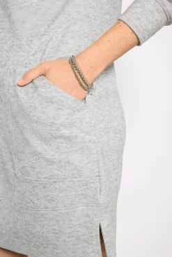 Dresses<EVEREVE Rhodes Sweatshirt Dress Heathergrey