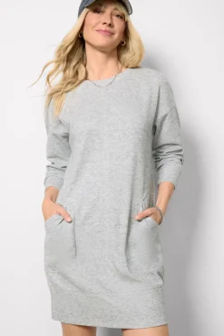 Dresses<EVEREVE Rhodes Sweatshirt Dress Heathergrey
