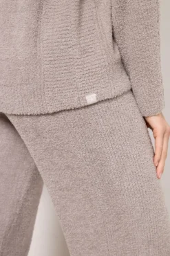 Intimates & Lounge|Matching Sets<BAREFOOT DREAMS Rib Blocked Pullover Pewter