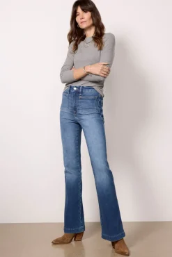 Tops & Tees<LNA Rilo Rib Long Sleeve Top Greymarl