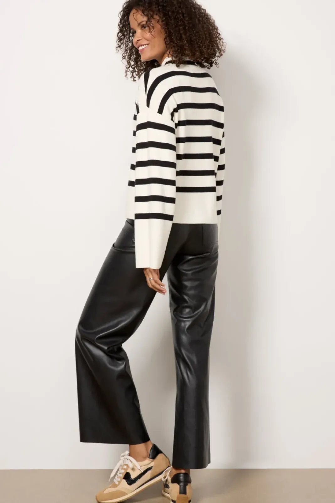 Pants & Leggings<Z SUPPLY RILYNN FAUX LEATHER PANT Black