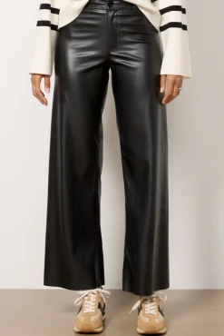 Pants & Leggings<Z SUPPLY RILYNN FAUX LEATHER PANT Black