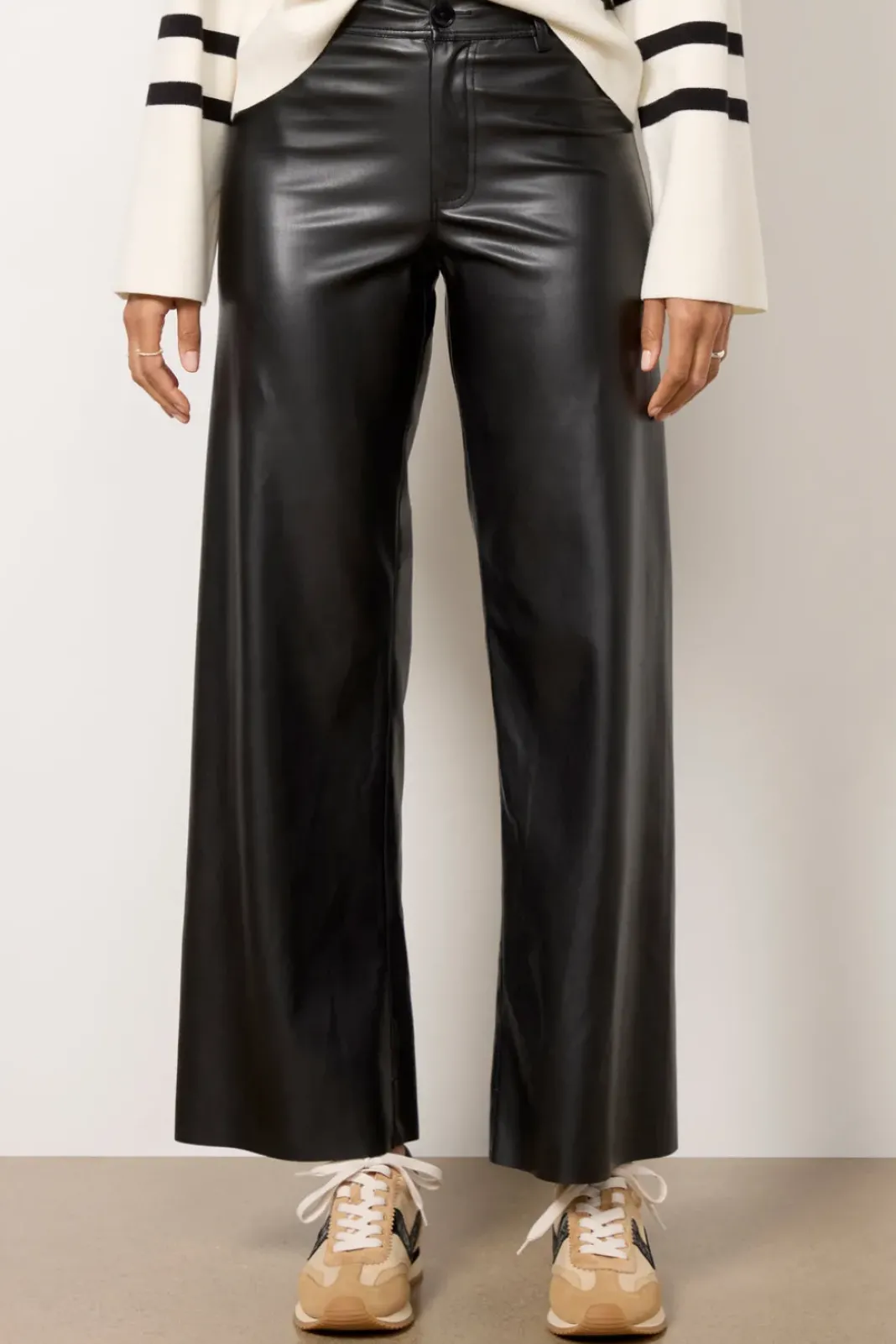 Pants & Leggings<Z SUPPLY RILYNN FAUX LEATHER PANT Black