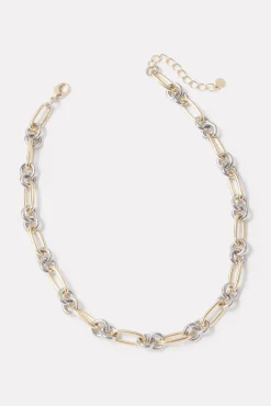 Jewelry<EVEREVE Rinna Two Tone Necklace Gold/Silver