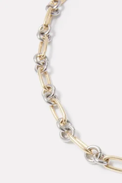 Jewelry<EVEREVE Rinna Two Tone Necklace Gold/Silver
