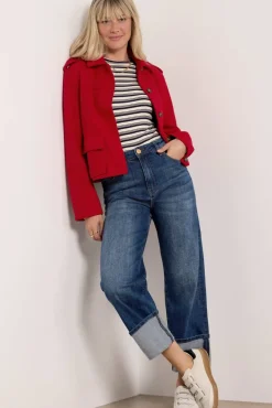 Blazers & Jackets<EVEREVE Rivi Two Pocket Coat Red