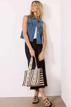 Blazers & Jackets<EVEREVE Robbie Denim Vest Bluespace