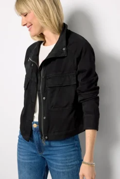 Blazers & Jackets<EVEREVE Rocky Two Pocket Utility Black