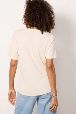 Tops & Tees<LETLUV Rodeo Tee Offwhite