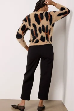Pants & Leggings<SANCTUARY Rolled Straight leg Trouser Black