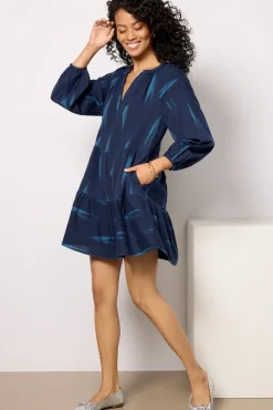 Dresses<VELVET Rome Dress Navy