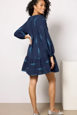 Dresses<VELVET Rome Dress Navy