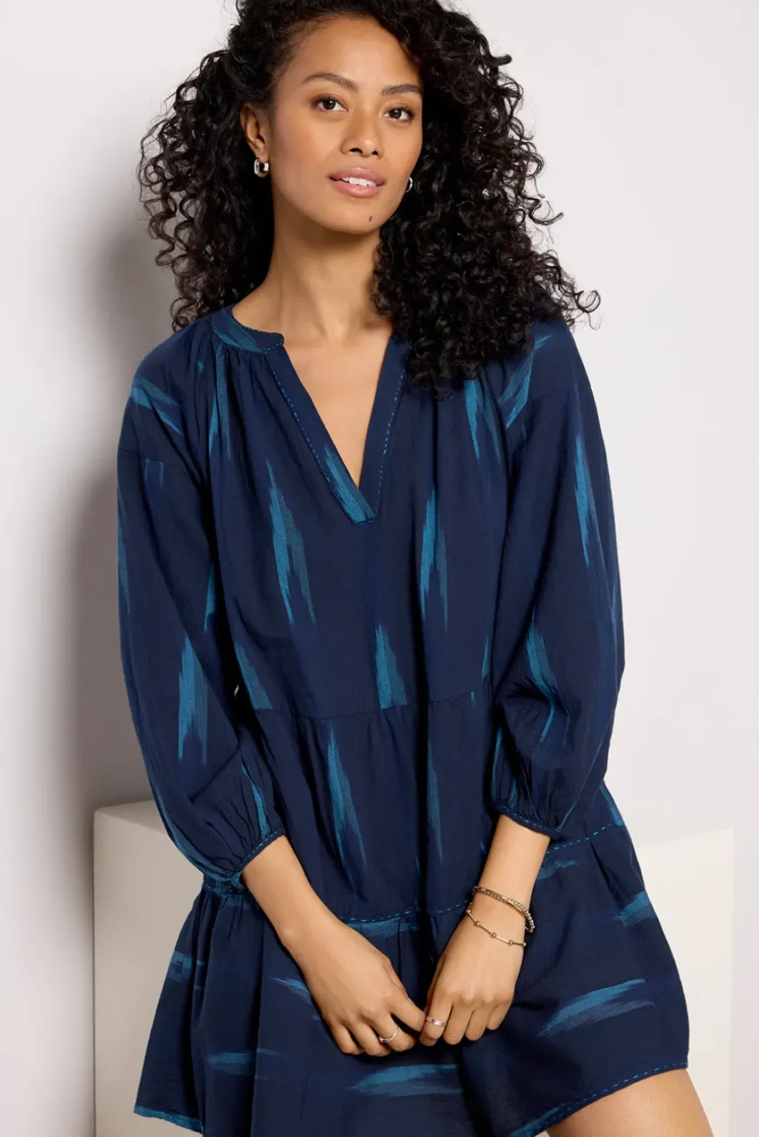 Dresses<VELVET Rome Dress Navy