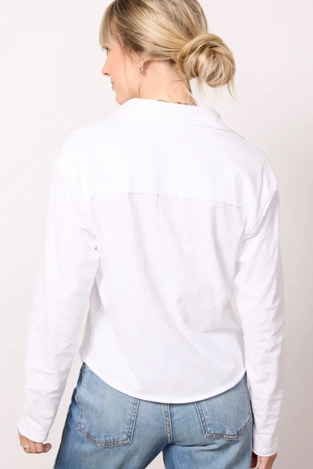 Tops & Tees<EVEREVE Romy Relaxed Polo Top White