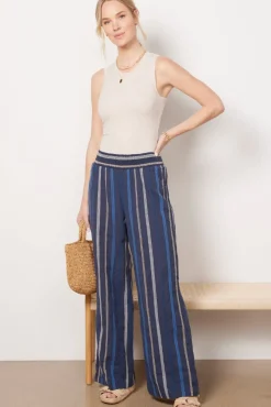 Pants & Leggings<MICHAEL STARS Rosa Striped Pant Bluestripe