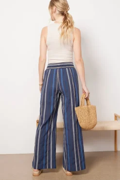 Pants & Leggings<MICHAEL STARS Rosa Striped Pant Bluestripe