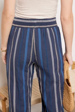 Pants & Leggings<MICHAEL STARS Rosa Striped Pant Bluestripe