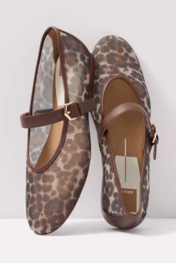 Shoes<DOLCE VITA Roslyn Mesh Mary Jane Leopard