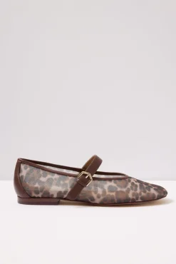 Shoes<DOLCE VITA Roslyn Mesh Mary Jane Leopard
