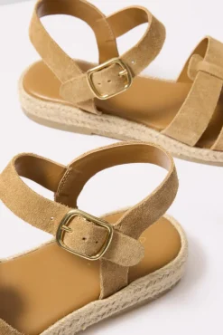Shoes<SPLENDID FOOTWEAR Row Fisherman Sandal Honeybeige